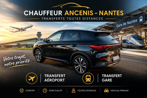 Taxi à Ancenis : quelles solutions pour vos déplacements vers Nantes ?
